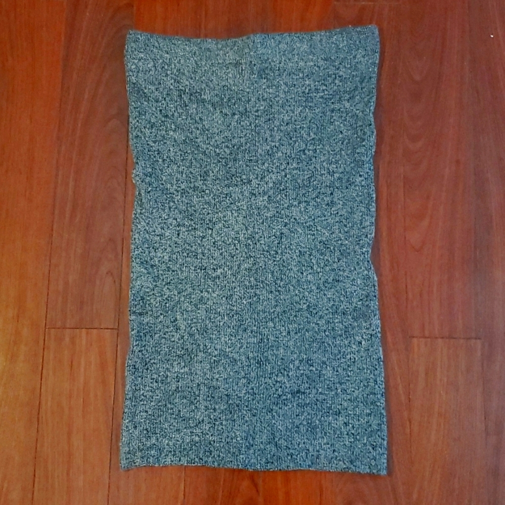 Gray Rue21 bodycon midi skirt